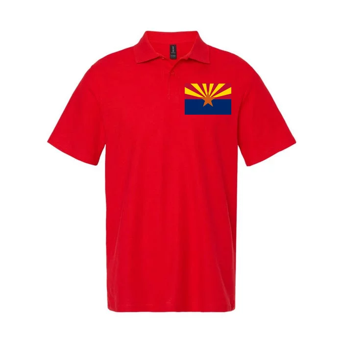 Arizona Flag Softstyle Adult Sport Polo