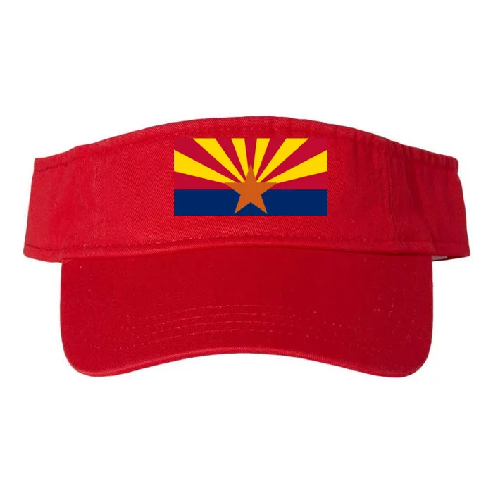 Arizona Flag Valucap Bio-Washed Visor