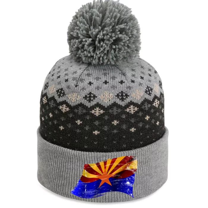 Arizona Grunge Flag The Baniff Cuffed Pom Beanie