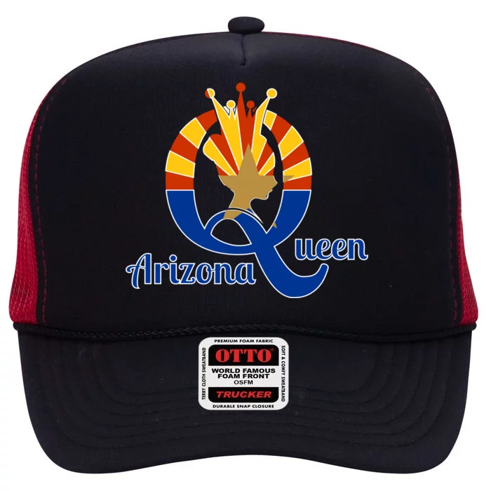 Arizona Queen High Crown Mesh Trucker Hat