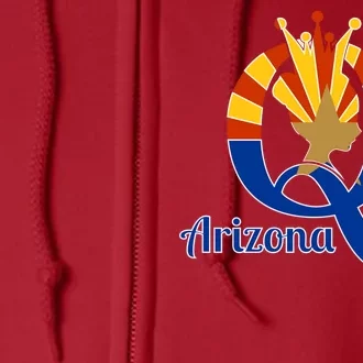 Arizona Queen Full Zip Hoodie