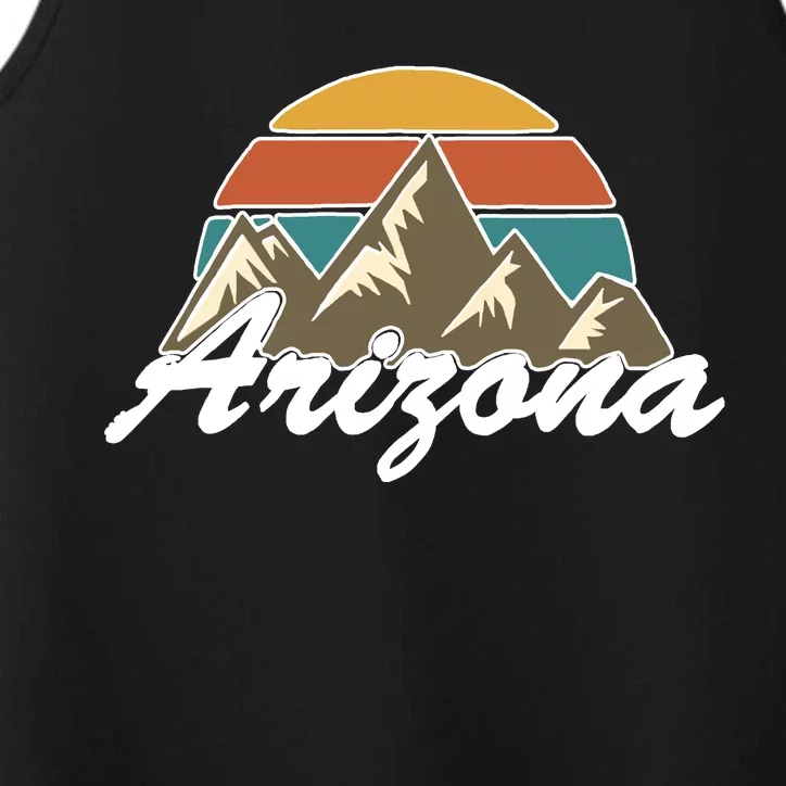 Arizona Retro AZ Mountain Performance Tank