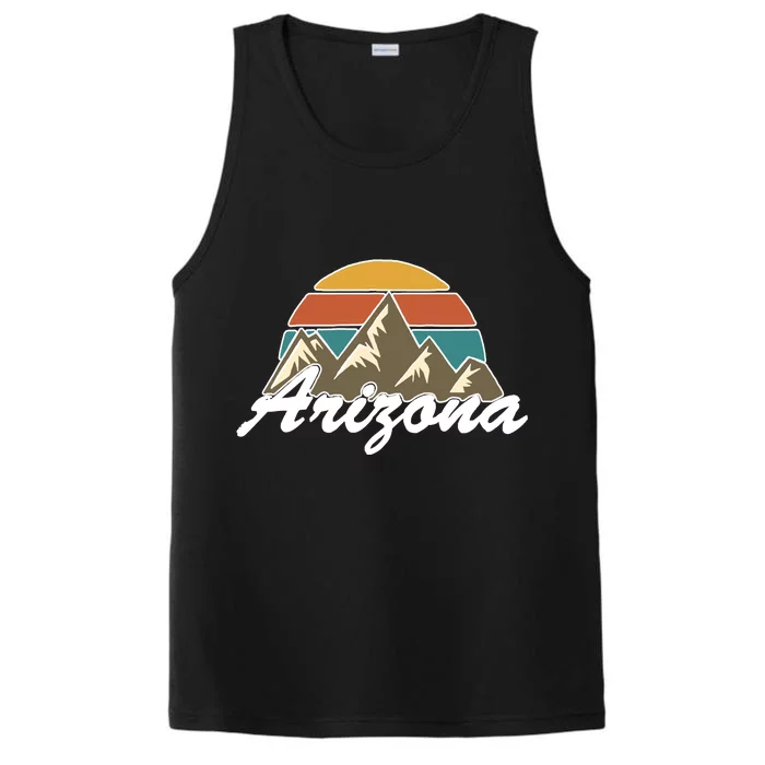 Arizona Retro AZ Mountain Performance Tank