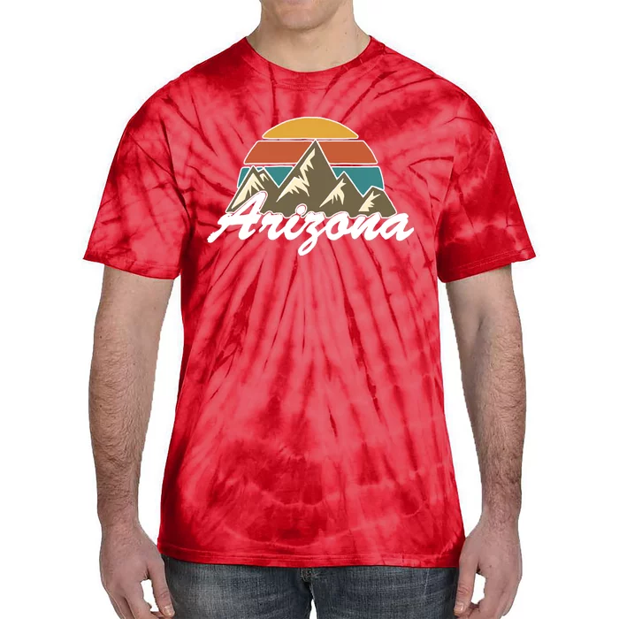 Arizona Retro AZ Mountain Tie-Dye T-Shirt