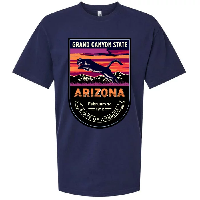 Arizona State Emblem Sueded Cloud Jersey T-Shirt