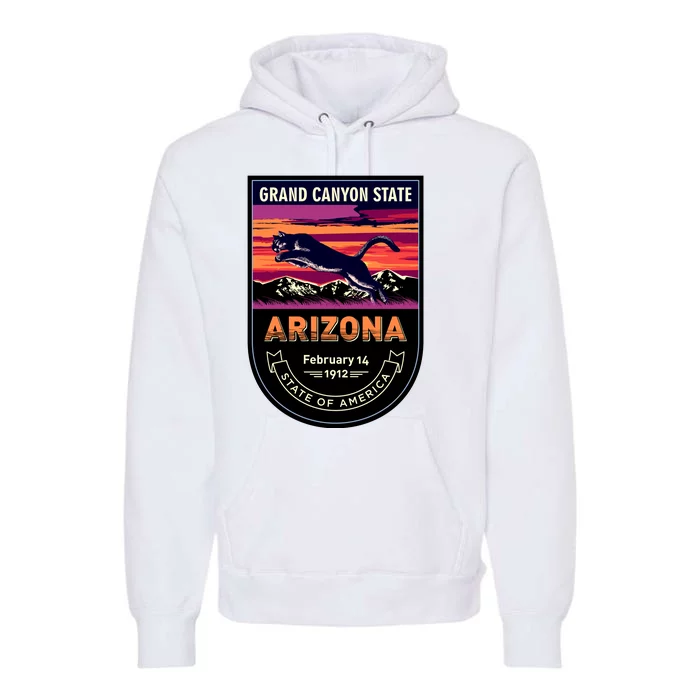 Arizona State Emblem Premium Hoodie