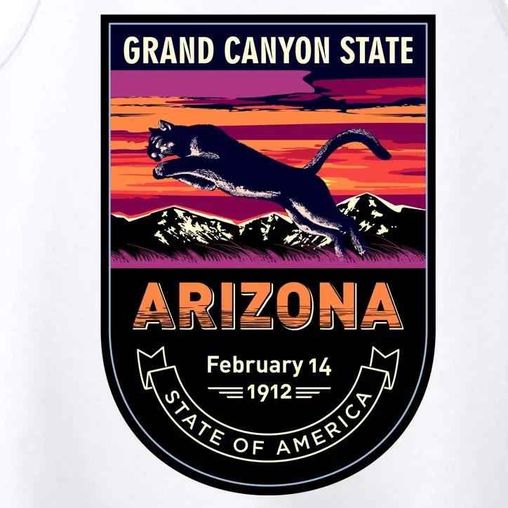 Arizona State Emblem Performance Tank