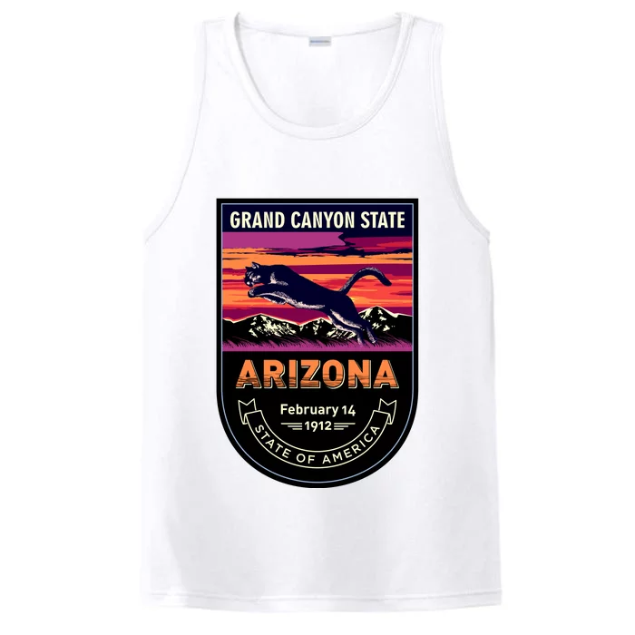 Arizona State Emblem Performance Tank