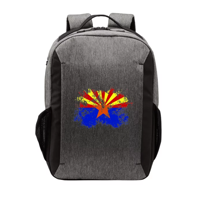 Arizona State Flag Grunge Vector Backpack