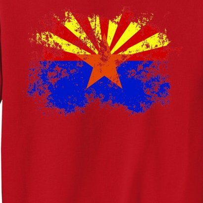 Arizona State Flag Grunge Sweatshirt