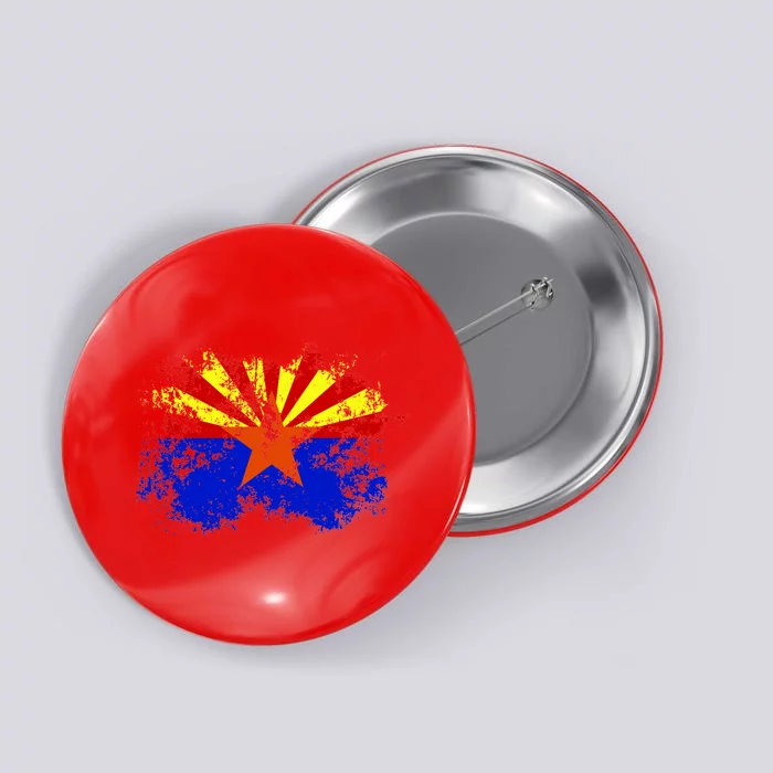 Arizona State Flag Grunge Button