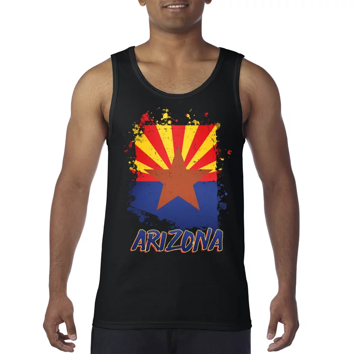 Arizona State Star Flag Tank Top