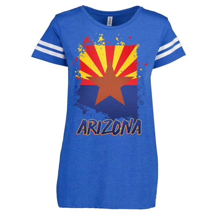 Arizona State Star Flag Enza Ladies Jersey Football T-Shirt