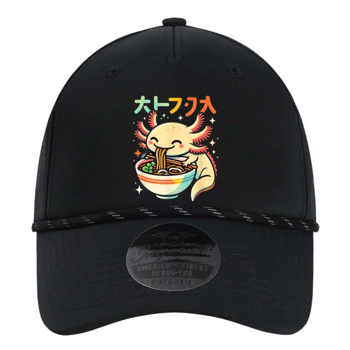 Axolotl Ramen Kawaii Neko Japanese Noodles Aesthetic Performance The Dyno Cap