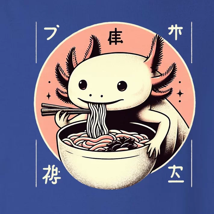 Axolotl Ra Kawaii Neko Japanese Noodles Aesthetic Toddler Long Sleeve Shirt