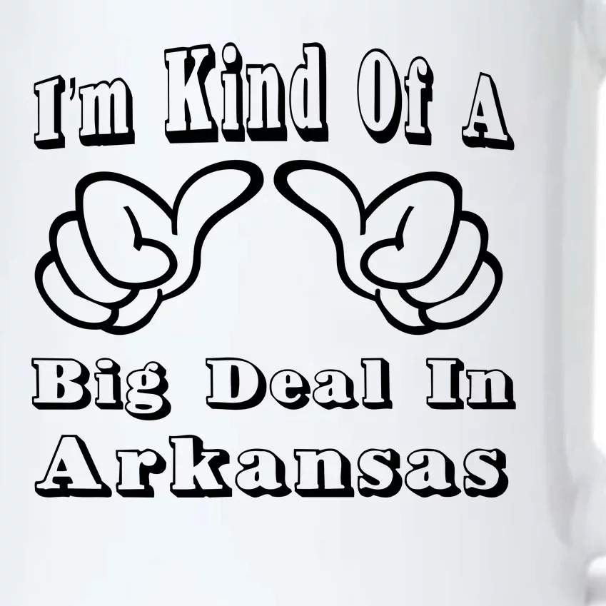 Arkansas Big Deal Black Color Changing Mug