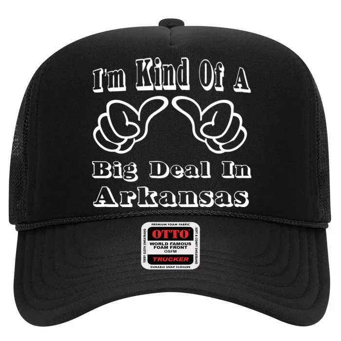 Arkansas Big Deal High Crown Mesh Trucker Hat