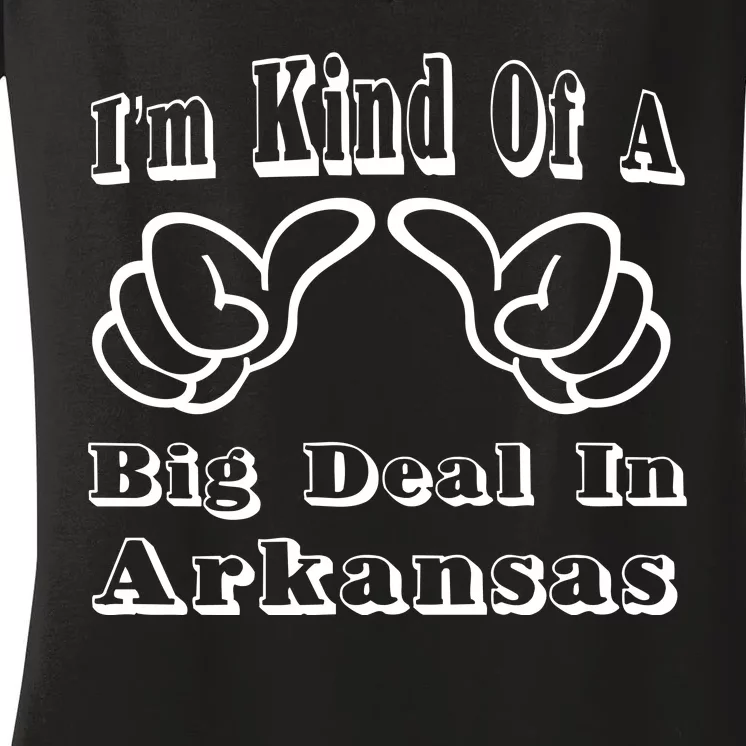 Arkansas Big Deal Women's V-Neck T-Shirt