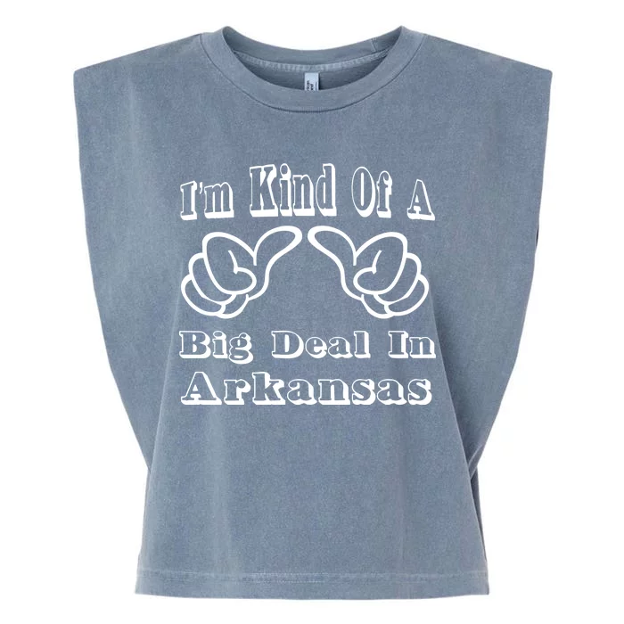 Arkansas Big Deal Garment-Dyed Women's Muscle Tee