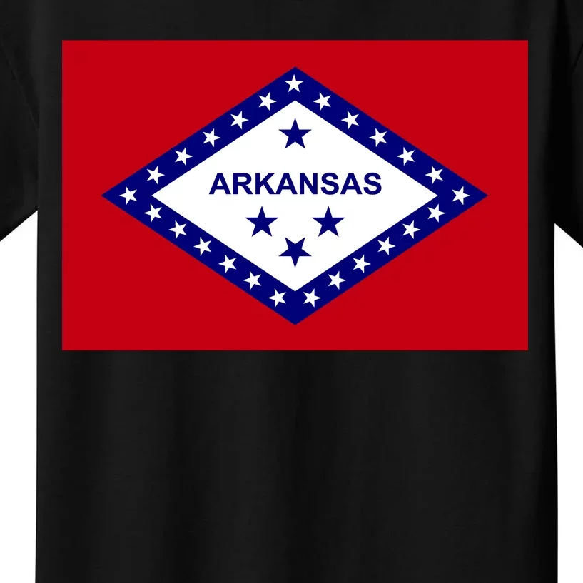 Arkansas State Flag Kids T-Shirt