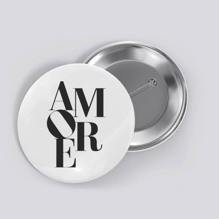 Amore Romantic Love Passion Italian Gift Button