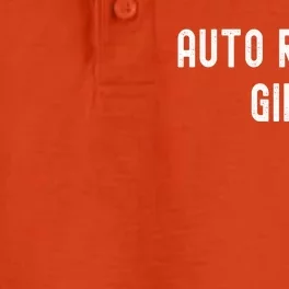 Auto Racing Lover Gift Auto Racing Gift Dry Zone Grid Performance Polo