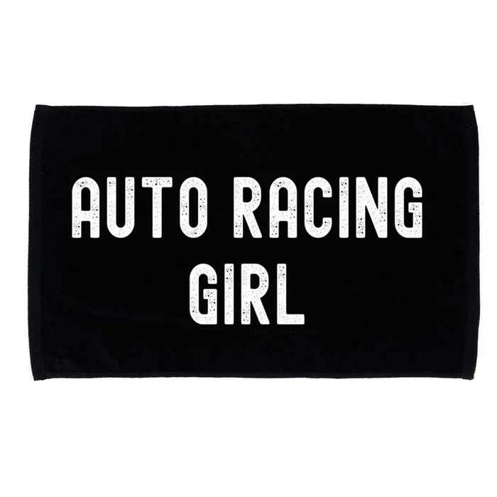 Auto Racing Lover Gift Auto Racing Gift Microfiber Hand Towel