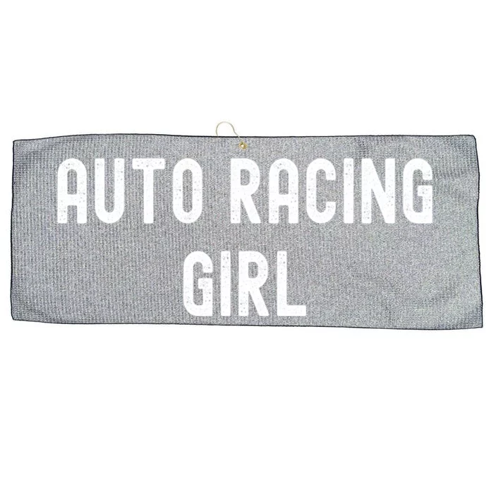 Auto Racing Lover Gift Auto Racing Gift Large Microfiber Waffle Golf Towel