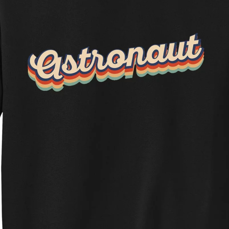 Astronaut Retro Logo Tall Sweatshirt