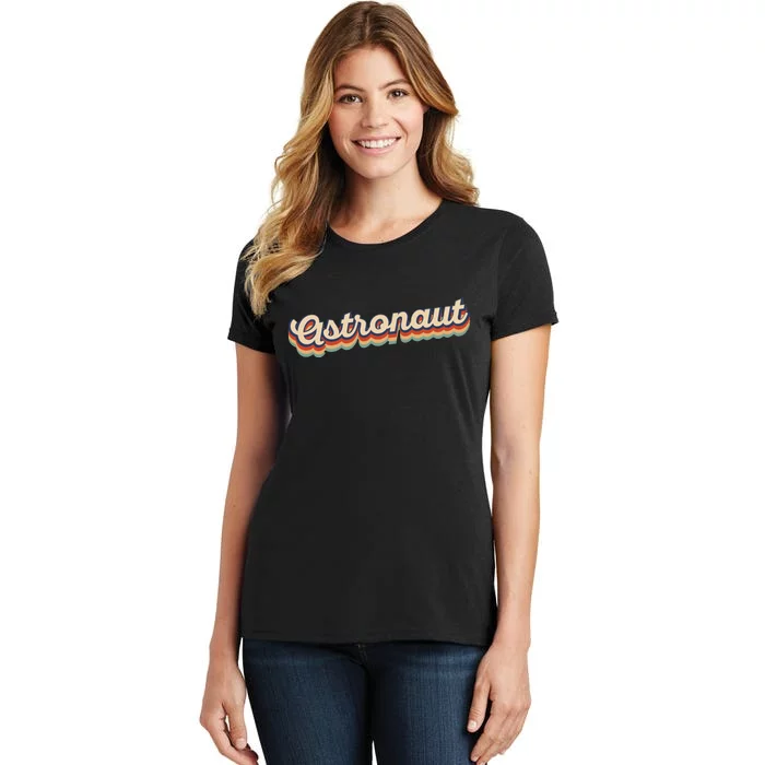 Astronaut Retro Logo Women's T-Shirt