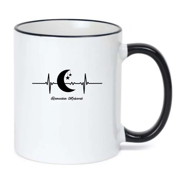 Arab Ramadan Mubarak Ramadan Quotes Arabic Gift Black Color Changing Mug