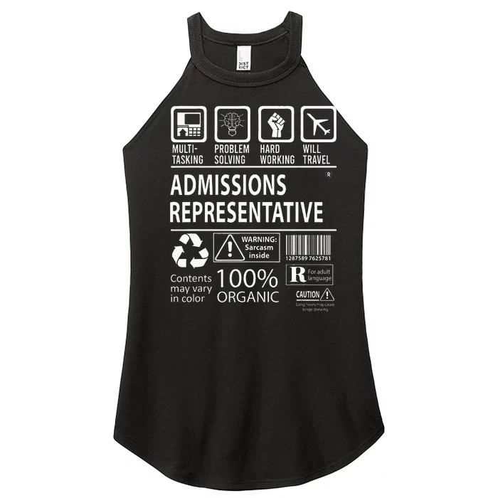 Admissions Representative Multitasking Job Women’s Perfect Tri Rocker Tank