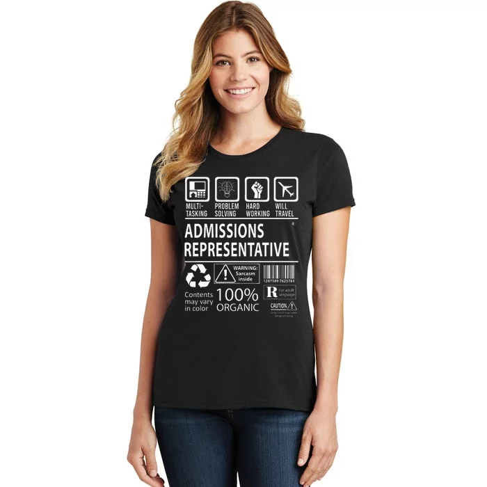 Admissions Representative Multitasking Job Women's T-Shirt