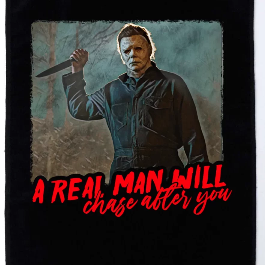 A Real Man Will Chase After You, Halloween Horror Movies Platinum Collection Golf Towel