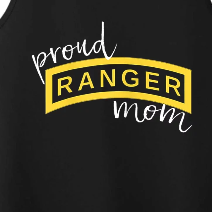 Army Ranger Mom Gift Proud Ranger Mom Tab Gift Performance Tank