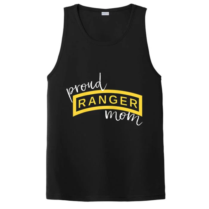 Army Ranger Mom Gift Proud Ranger Mom Tab Gift Performance Tank