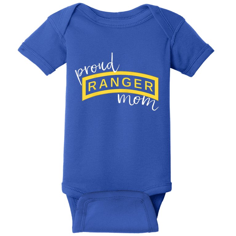 Army Ranger Mom Gift Proud Ranger Mom Tab Gift Baby Bodysuit