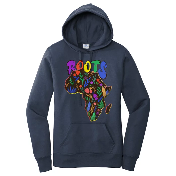 African Roots Meaningful Gift I'm Black History Meaningful Gift Melanin African Women's Pullover Hoodie