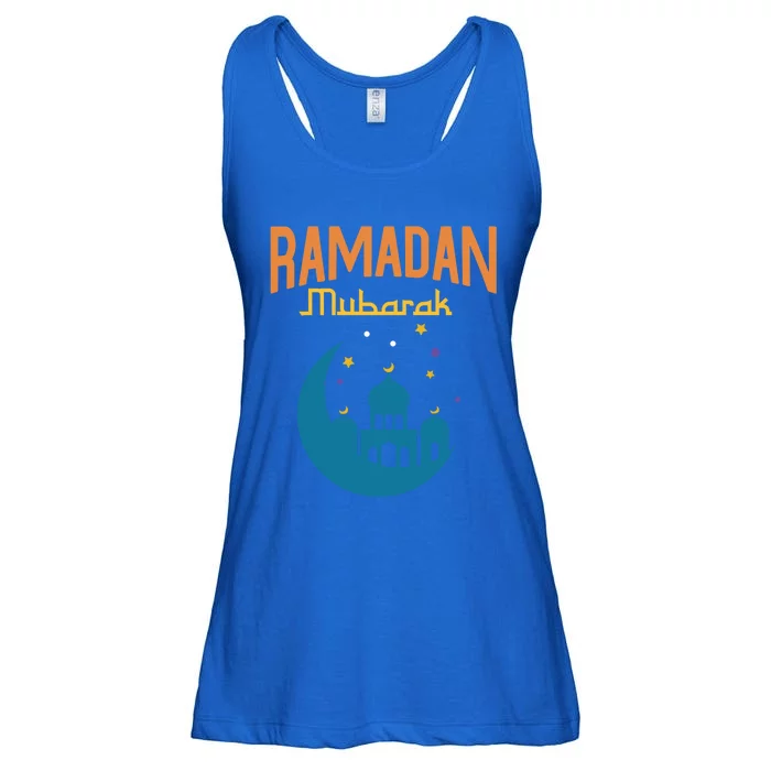 Arabic Ramadan Muslim Fasting Mubarak Islam Ramadan Cool Gift Ladies Essential Flowy Tank