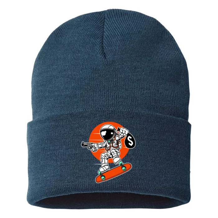 Astronaut Robbin Money Sustainable Knit Beanie