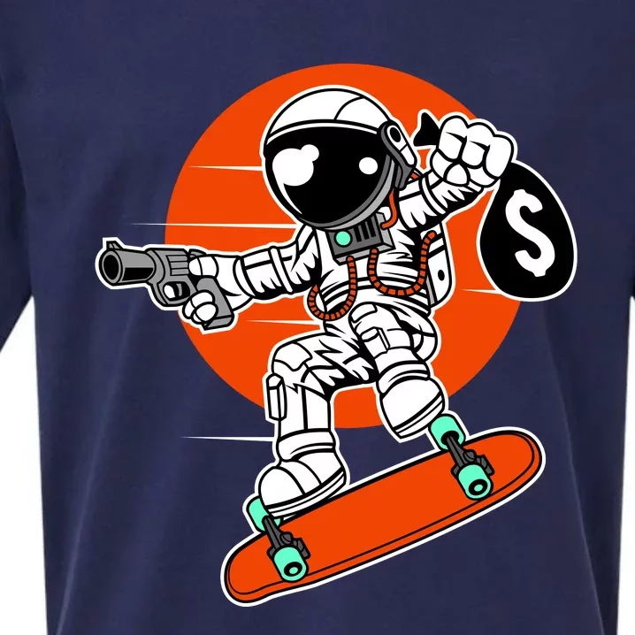 Astronaut Robbin Money Sueded Cloud Jersey T-Shirt