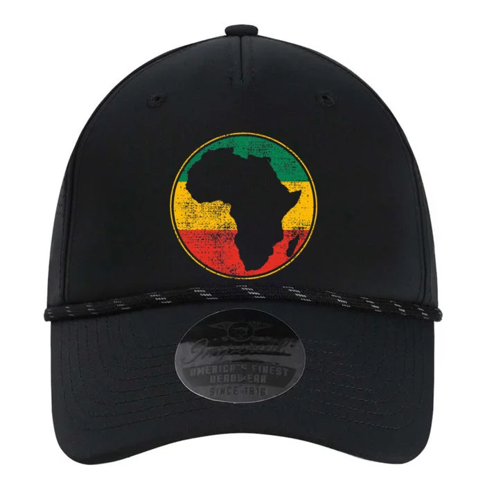 Africa Retro Map Tanzania Namibia Kenya Performance The Dyno Cap