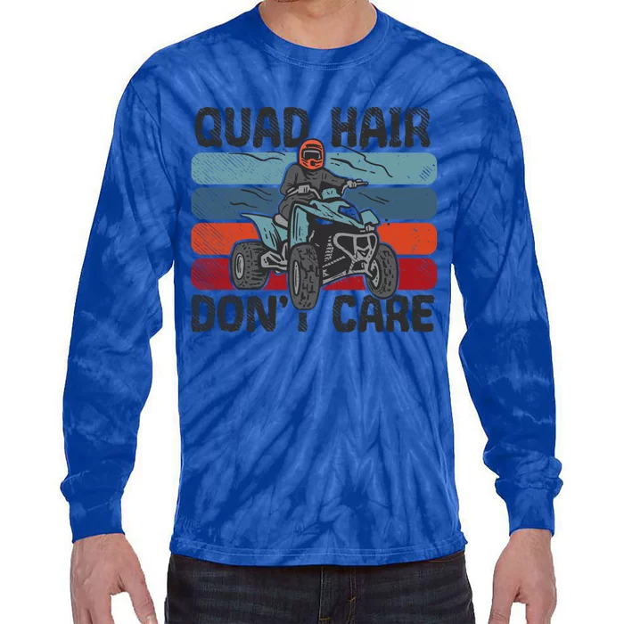 Atv Racers Mud Bogging Bikers Off Roads Off Roading Quad Cute Gift Tie-Dye Long Sleeve Shirt