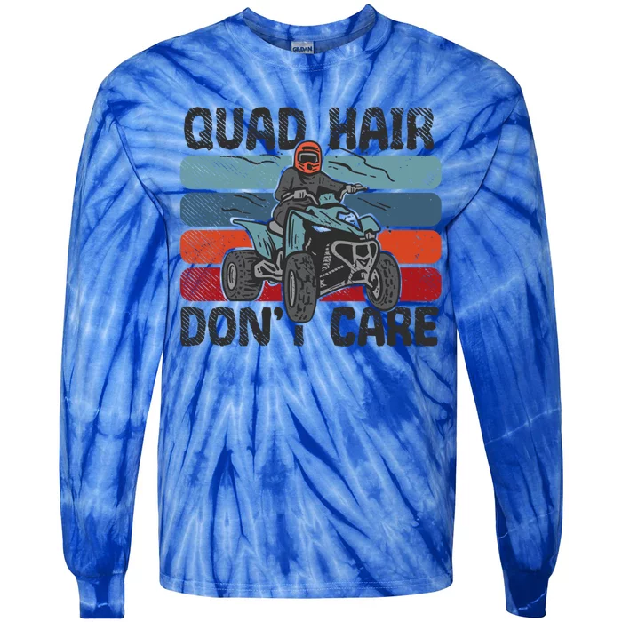 Atv Racers Mud Bogging Bikers Off Roads Off Roading Quad Cute Gift Tie-Dye Long Sleeve Shirt