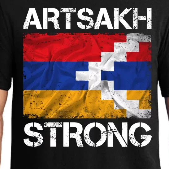 Armenia Flag Artsakh Strong Protest Pajama Set