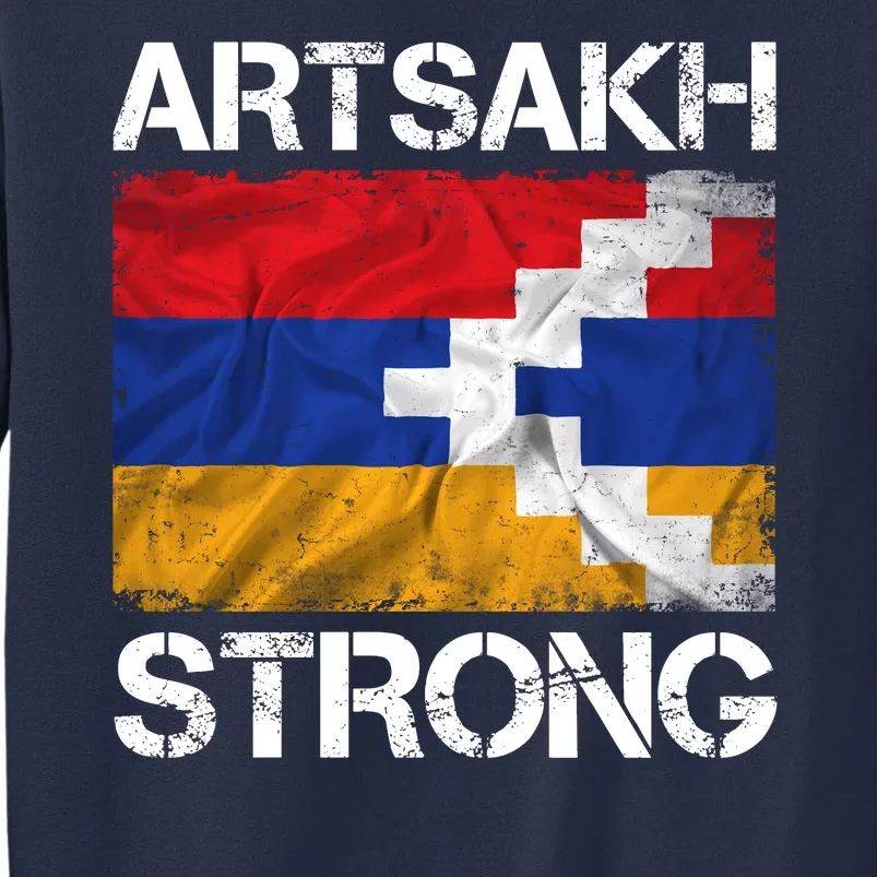 Armenia Flag Artsakh Strong Protest Sweatshirt