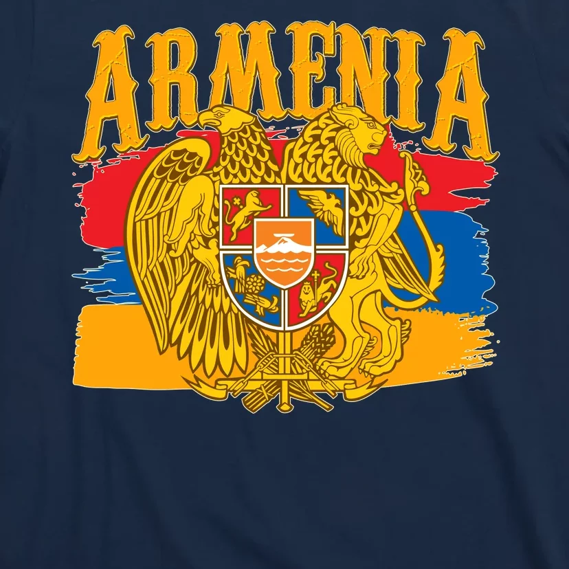 Armenia Flag Crest Artsakh Protest T-Shirt