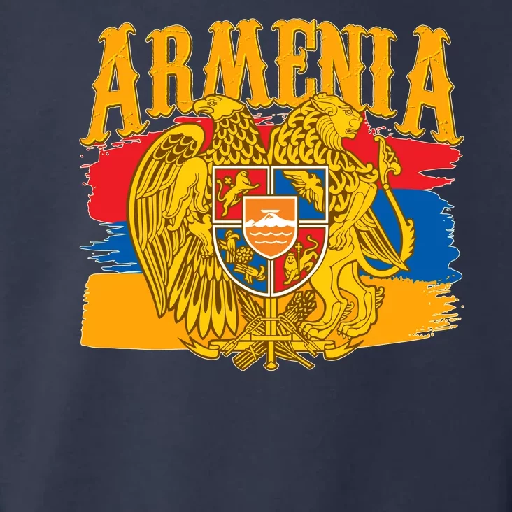 Armenia Flag Crest Artsakh Protest Toddler Hoodie