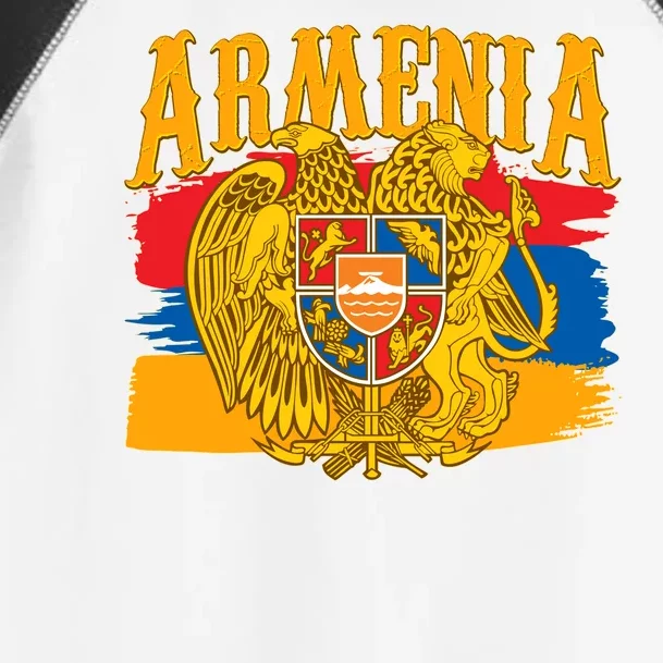 Armenia Flag Crest Artsakh Protest Toddler Fine Jersey T-Shirt