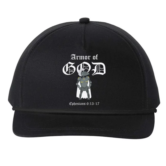 Armor Of God Snapback Five-Panel Rope Hat